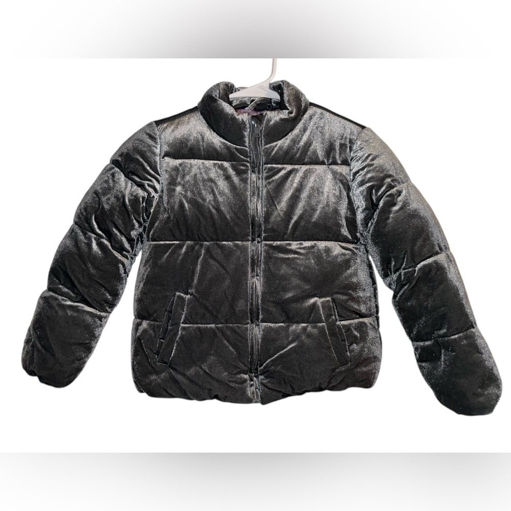 Girls Gymboree Puffer Coat Size Medium 7/8
